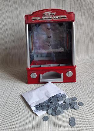 Настольная игра «толкатель монет»