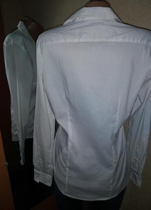 Рубашка сорочка блуза біла3 фото