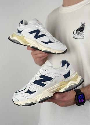 Чоловічі кросівки  new balance 9060 white navy