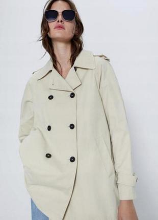 Тренч zara.
