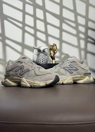 Чоловічі кросівки new balance 9060 light grey mint