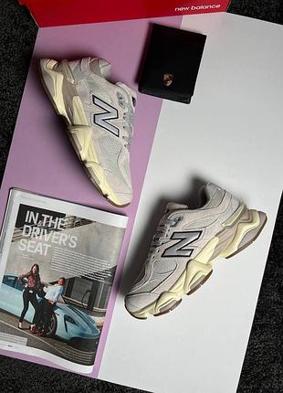 Жіночі кросівки new balance 9060 light grey beige