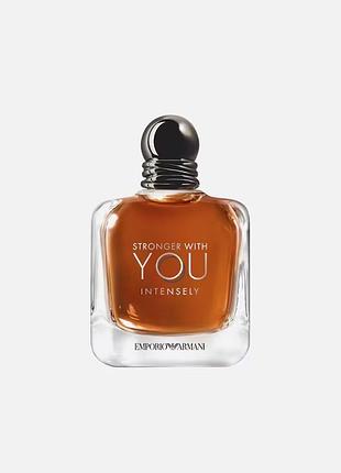 Emporio armani stronger with you intensely 100 мл