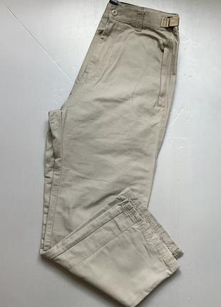 Штани карго чоловічі 48–50 бежеві cotton