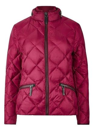 Куртка пуховик стьобана m&s marks & spencer stormwear™