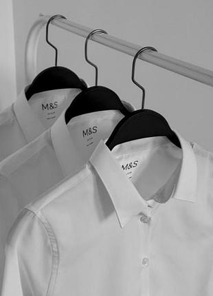 Белая рубашка m&amp;s school 2
