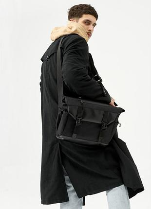 Сумка для ноутбука sambag черная с перфорацией