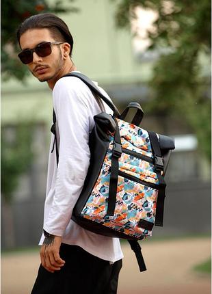 Рюкзак sambag rolltop 0shn принт «light»