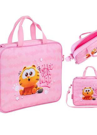 Школьная текстильная сумка kite gf26-589 garfield