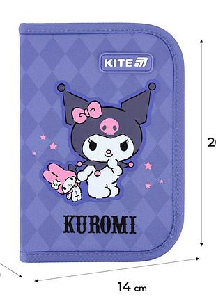 Пенал kite hk25-621-2 1отворот kuromi