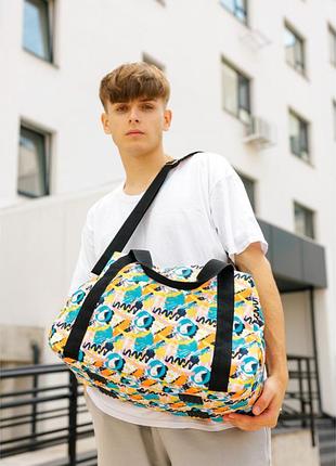 Спортивна сумка sambag vogue принт "light"