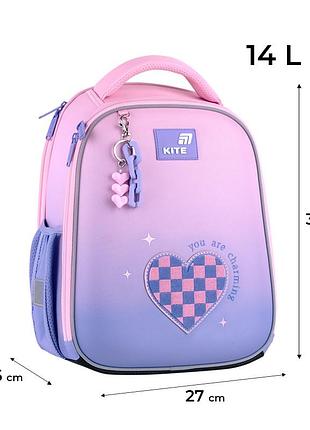 Рюкзак kite education каркасний k26-555s-4 charming