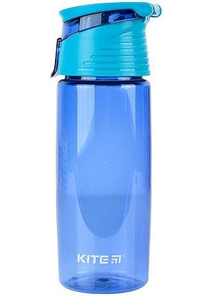 Пляшка для води kite k22-401-02 550мл. блакитно-бірюзова