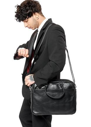 Сумка для ноутбука sambag leoma черная