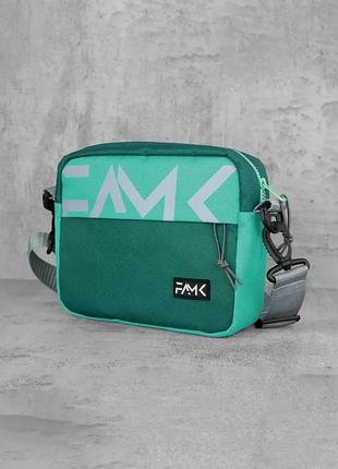 Сумка через плече для чоловіків та жінок famk smr3 2.0 , зелений