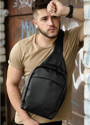 Cумка через плечо слинг sambag brooklyn msh черный
