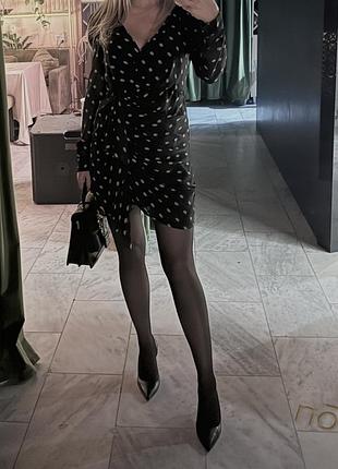 Платье в горошек guess m