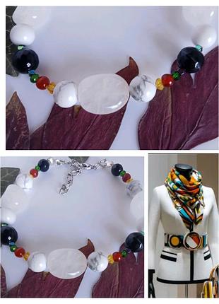 Браслет. каміння натуральне. авторські прикраси. натхнення.