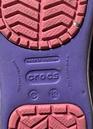 Чоботи crocs c13 4