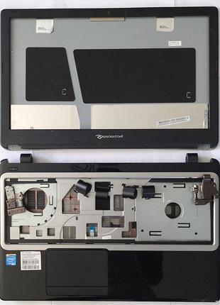Кришка матриці з рамкою і корпус до ноутбука packard bell z5wt3 дефектна верхня кришка(товр вживаний)