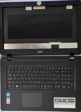 Кришка матриці з рамкою і корпус до ноутбука acer es1-732-c9d4 (товр вживаний)