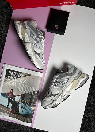 Жіночі кросівки new balance 9060 grey white