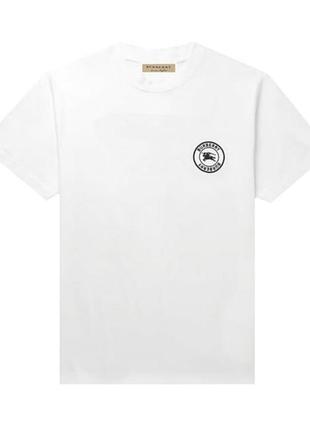 Футболка burberry embroidery logo оригінал