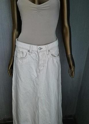 Юбка джинсовая h&amp;m
