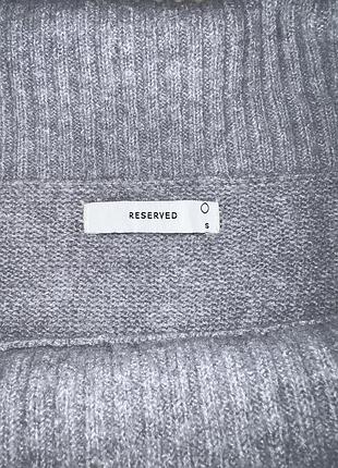 Светер сірий reserved 3