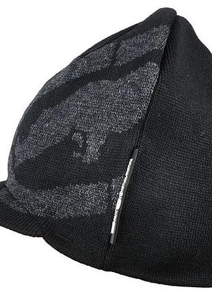 Шапка ecko unltd шапка thermowave merino train beanie черного цвета.