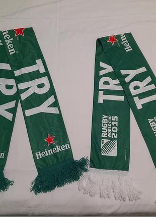 Rugby world cup 2015 - heineken try - шарфы спортивные регби