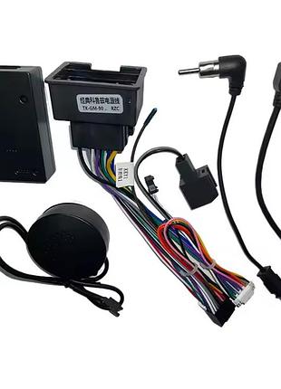 16-pin проводка с canbus box с звуковым оповещением для подключения android-магнитолы до chevrolet / buick