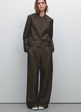 Massimo dutti брюки льон нові