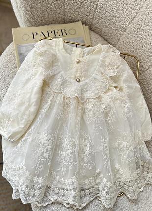 Ніжна дитяча сукня для дівчинки 3