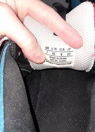 Кроссовки мужские balenciaga triple s 41 массивные multi-color кожаные цветные