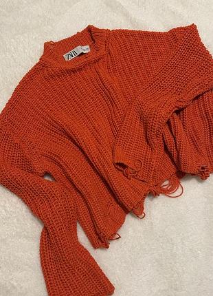 Оверсайз светр zara