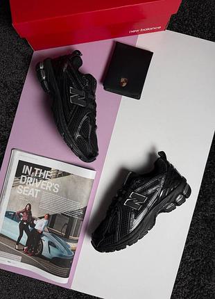 Женские кроссовки new balance 1906r all black