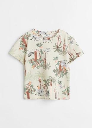 Футболка h&m на девочку 4-6 лет 110/116 см топ майка hm