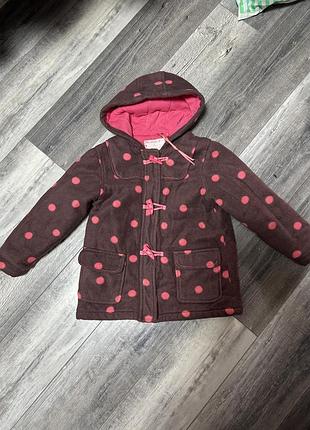 Пальто флис деми tu 3-4 р