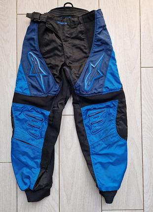 Дитячі штани alpinestars велоштани, мото штани