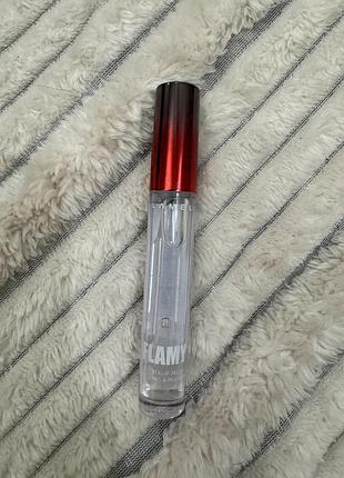 Прозорий блиск для губ lamel flamy