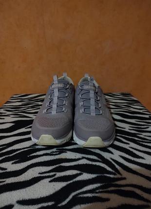 Мягкие кроссовки skechers glide-step 38р (25 см) оригинал