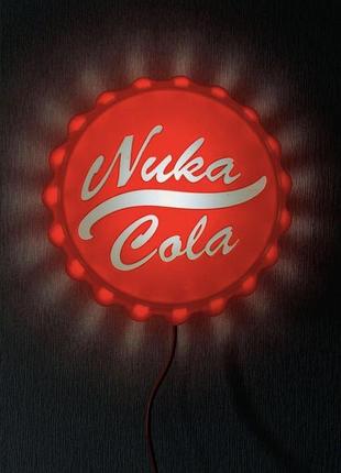 Ночник fallout nuka cola usb с подсветкой 22 см