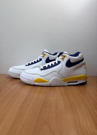 Кроссовки nike flight legacy размер 43 оригинал спортивные белые найк мужские jordan lakers air