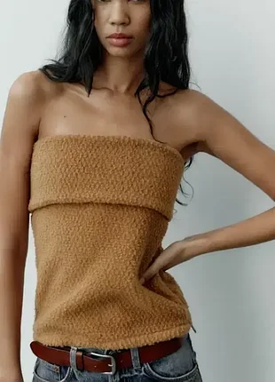 🖤топ бандо жіночий zara🖤