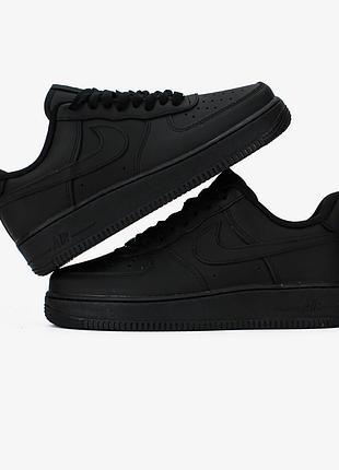 👕 nike air force 1 black"👕 3