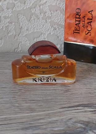 Teatro alla scala krizia, edр, парфюм, оригинал, винтажная миниатюра, редкость, vintage