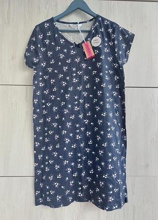 Хлопковая ночная рубашка nightwear размер 10/12