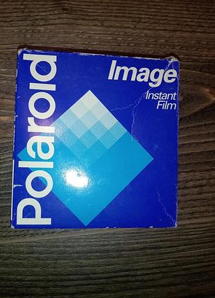 Винтажная фотоплёнка polaroid image instant film.