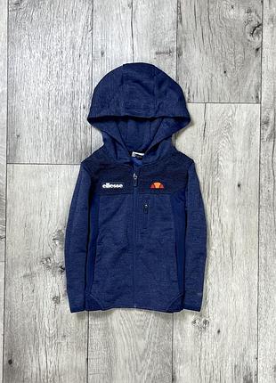 Ellesse кофта 2-3 лет детская зип худи синяя спортивная
